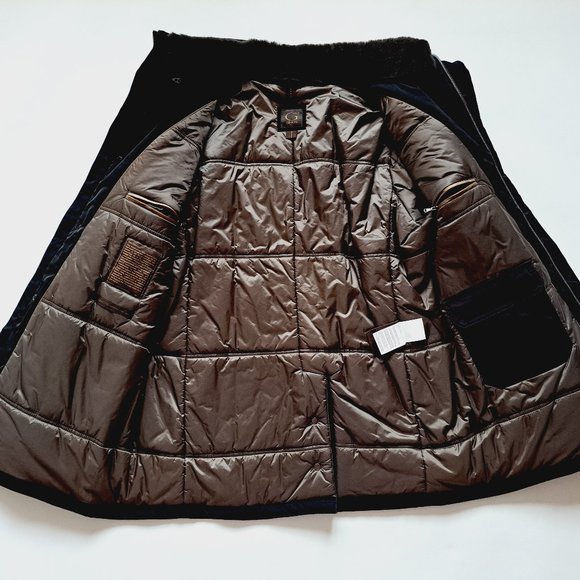 NEW Men's Gimo's Black Warm Jacket Coat Size 54 & 56 - Picture 12 of 16